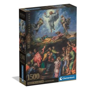 Művészet Transfiguration 1500-bitars kompakt pussel Clementoni