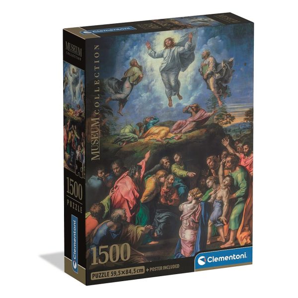 Art Pussel 1500 bitar – Rafael "Kristi förklaring" – Compact Clementoni