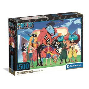 One Piece 1500-bitars kompakt pussel Clementoni