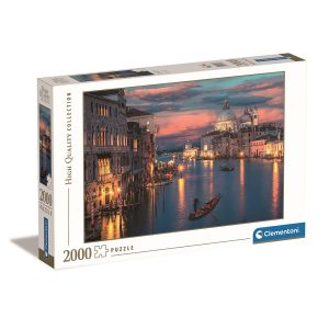 Cities Canal Grande Italien 2000-bitars pussel Clementoni