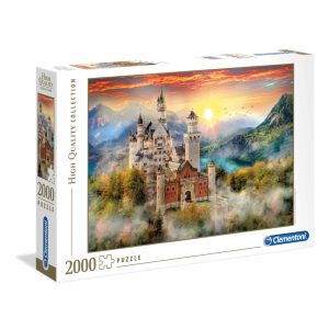 Cities Neuschwantein Tyskland 2000 bitars pussel Clementoni