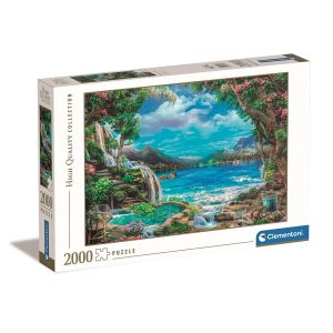 Cities Earth Paradise 2000-bitars pussel Clementoni