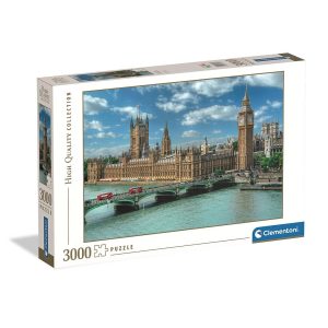 Cities The House of Parliament London 3000-bitars pussel Clementoni