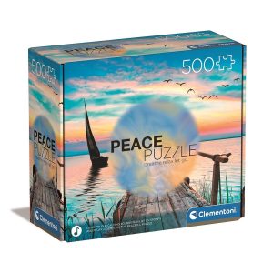 Colour Peaceful 500-bitars Dock Peace pussel från Clementoni