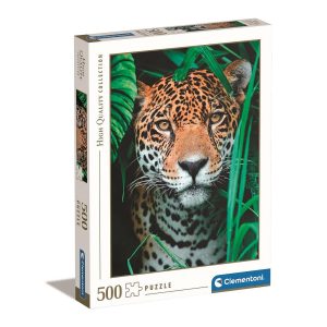 Állatos Jaguar 500 bitars pussel Clementoni