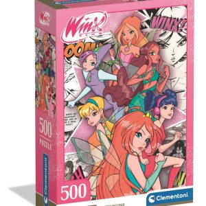Winx Club Kompakt pussel 500 bitar Clementoni