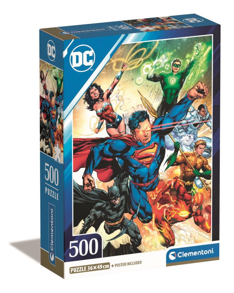Justice League 500-bitars pussel från Clementoni