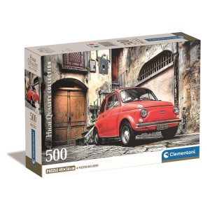 Autó Cinquecento 500-bitars pussel Clementoni