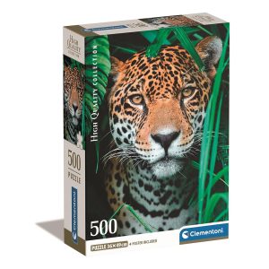 Állatos Jaguar 500 bitars pussel Compact Clementoni