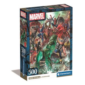 Avengers 500-bitars kompakt pussel Clementoni