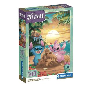 Disney Lilo och Stitch pussel 500 bitar Clementoni 36x49 cm