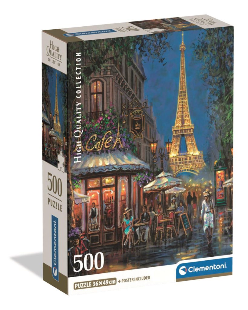 Clementoni Paris Café Pussel 500 Bitar