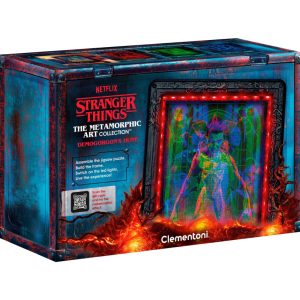 Stranger Things The Demogorgon 520-bitars pussel med LED-ram Clementoni