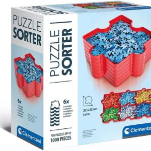 Colour Clementoni pusselsorterare med 6 delar