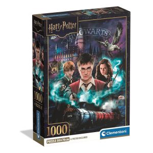 Harry Potter pussel 1000 bitar Clementoni 70x50 cm
