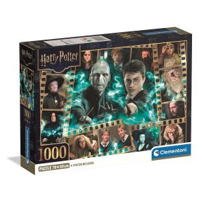 Harry Potter 1000 bitars kompakt pussel Clementoni