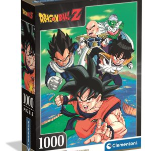 Dragon Ball Final Flashpoint 1000-bitars kompakt pussel Clementoni