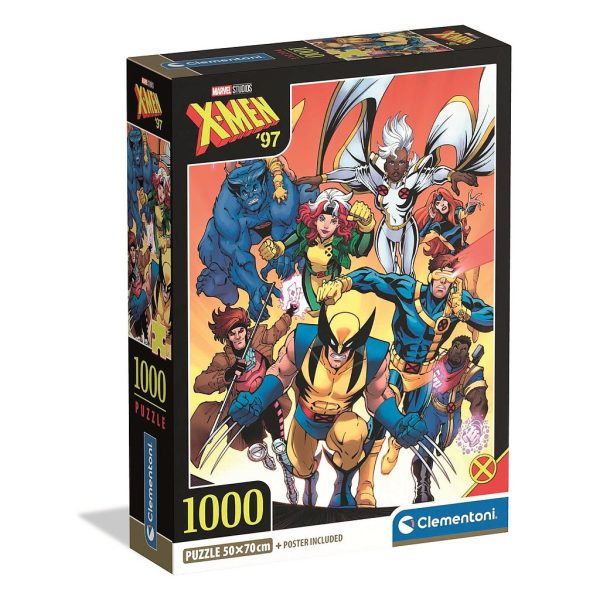 Marvel X-Men pussel 1000 bitar – Clementoni