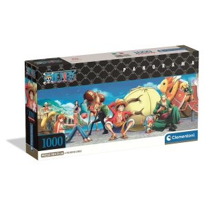 One Piece 1000-bitars panoramapussel Compact Clementoni