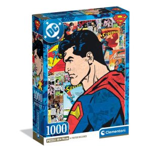Superman pussel 1000 bitar kompakt Clementoni