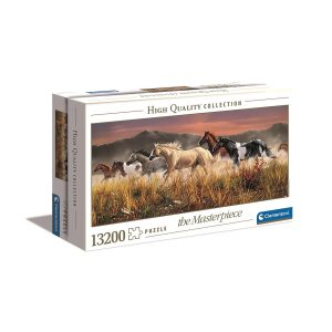 Hästar Band of Thunder 13200-bitars pussel Clementoni