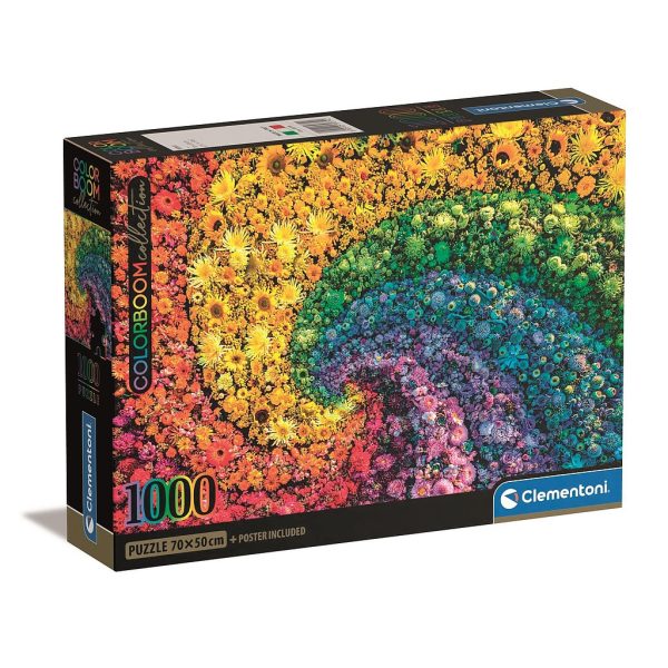 Blompussel 1000 bitar – Colour Flowers – Clementoni