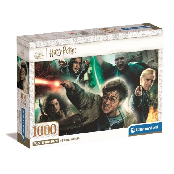 Harry Potter Duel 1000-bitars pussel från Clementoni