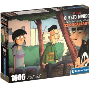 Anime Hoodie Talks Pussel 1000 bitar Compact Clementoni