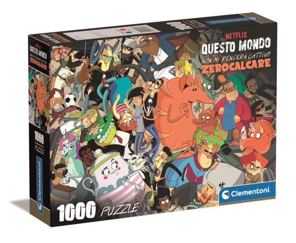 Anime Chaos Against the World 1000 bitars kompakt pussel Clementoni