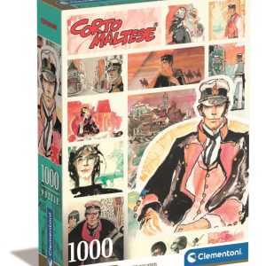Anime Captain Corto Maltese 1000 bitars kompakt pussel Clementoni