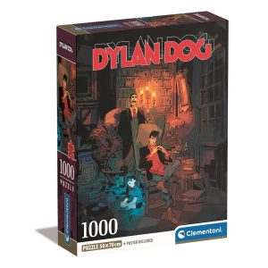 Dylan Dog 1000-bitars kompakt pussel Clementoni
