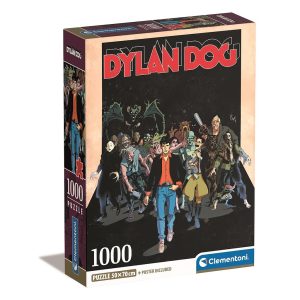 Dylan Dog 1000-bitars kompakt pussel Clementoni