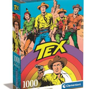 Anime Rainbow Tex Willer 1000-bitars kompakt pussel Clementoni