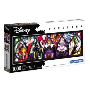 Disney Villains Panorama Pussel 1000 bitar Clementoni