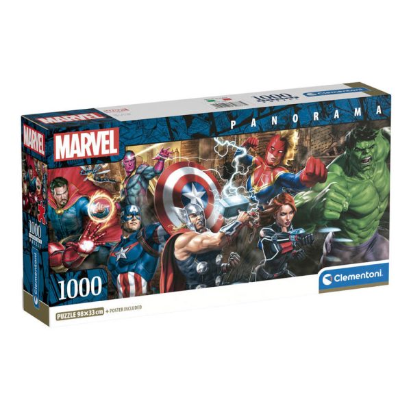 Avengers Ultimate Unite 1000 bitars panoramapussel Clementoni