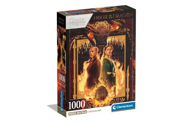 House of the Dragon Clementoni pussel 1000 bitar