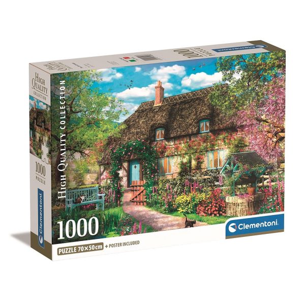 Clementoni Old Cottage Pussel 1000 Bitar