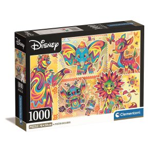 Disney Classics Boho Style 1000-bitars kompakt pussel Clementoni