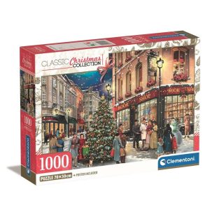 Christmas Stroll pussel 1000 bitar Clementoni