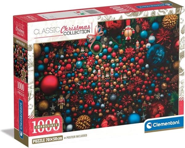 Christmas Impossible 1000-bitars Compact pussel Clementoni