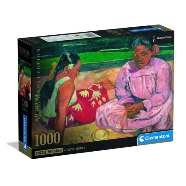 Art Gauguin Tahiti Women 1000-bitars kompakt pussel Clementoni