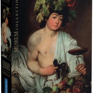 Art Caravaggio Bacchus 1000-bitars kompakt pussel Clementoni