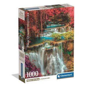 Colour Thai Falls Vattenfall 1000 bitars pussel Clementoni