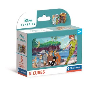 Disney Classics Loveable Stories mesekocka 6 delar Clementoni