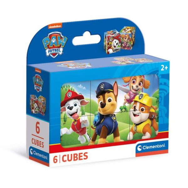 Paw Patrol Kubpussel 6 st Clementoni