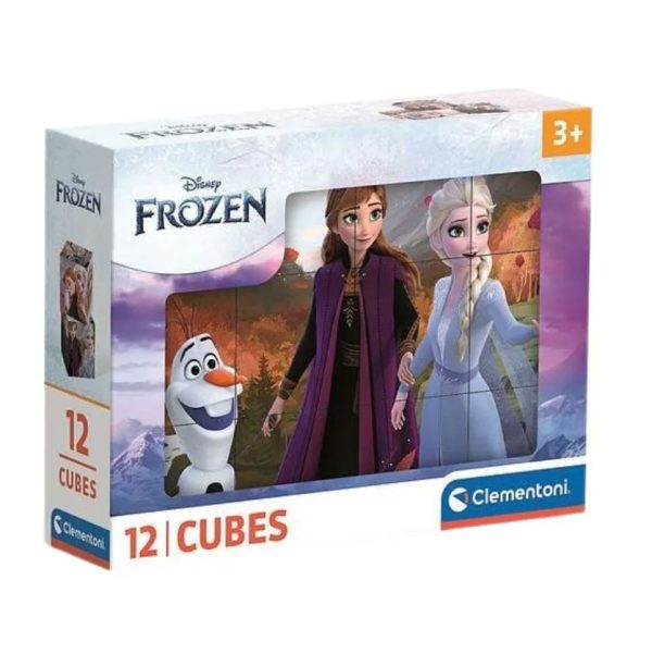 Disney Frost Kubpussel 12 delar Clementoni