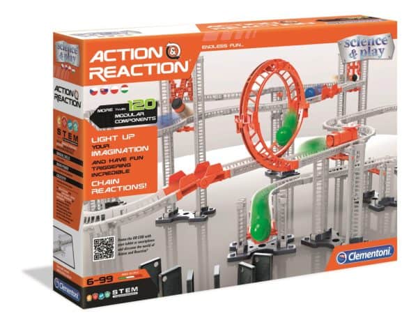Colour Path Action Reaction Science Set Clementoni