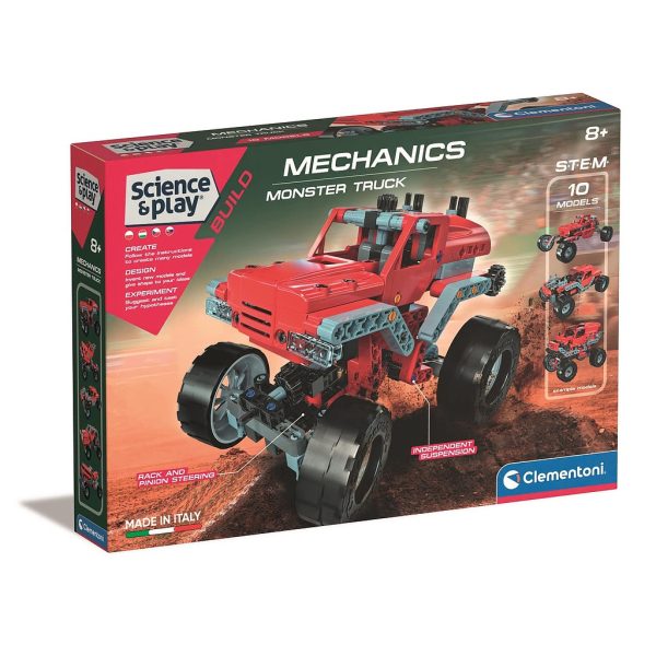 Vehicle Mechanics Monster Truck 10-i-1 byggsats Clementoni