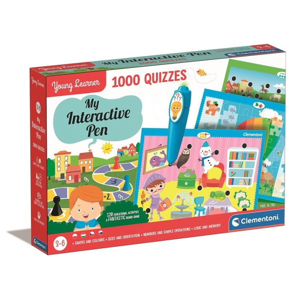 Colour Interaktiv Penna Färgutvecklingsspel 1000 delar Clementoni