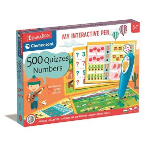 Colour utbildningsspel med interaktiv penna och 500 quiz från Clementoni